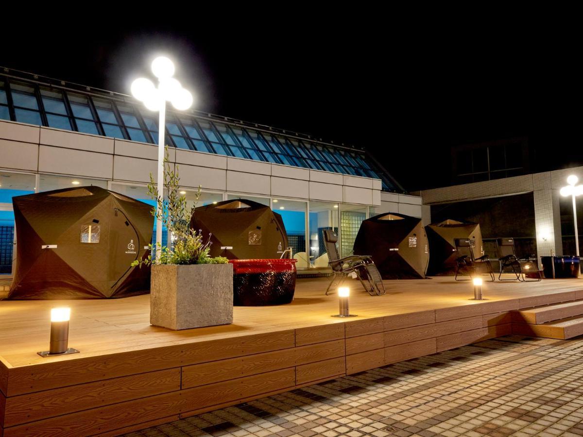 Miyako Hotel Gifu Nagaragawa Exterior foto The rooftop of the hotel